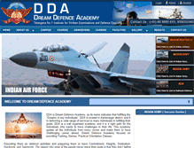 Tablet Screenshot of dreamdefenceacademy.com